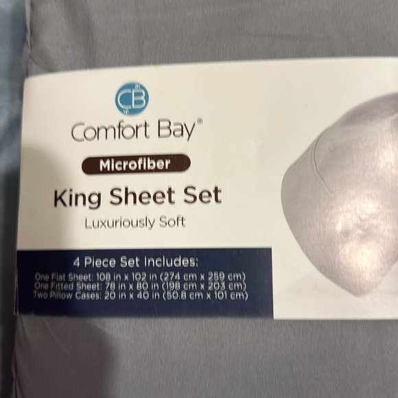 king size sheets - Picture 2 of 4